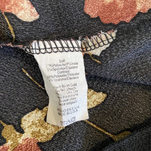 Floral and Mustard Midi Dress - SpotLight - Small - Picture 14 of 14